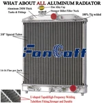3 Rows Aluminum Radiator For 1992-2000 98 Honda Civic D15 D16 Ek Integra Del.sol. Fixed Price $69.95.