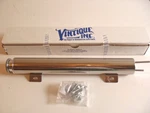 Stainless Steel 19" Radiator Coolant Overflow Tank 2.0 Pint Hot Rat Rod. Fixed Price $80.00.