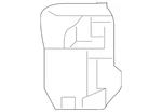 Genuine Nissan Radiator Support Baffle 62823-9KK0A. Fixed Price $126.38.
