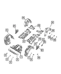 Genuine Mopar Extension Front Belly Pan 68438915AA. Fixed Price $159.00.