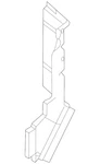 Genuine Mitsubishi Air Guide 7812A509. Fixed Price $43.64.