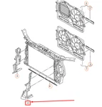 New Audi A4 B8 Left Air Guide 8K0121283S 8K0-121-283-S. Fixed Price $59.20.