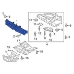 For Mazda CX-9 2016-2023 TK4850R10 Front Radiator Shutter Assembly. Fixed Price $334.69.