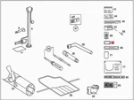 Genuine Mercedes A124 C124 C126 C140 R129 S124 Information Label 1245840540. Fixed Price $10.18.