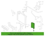 Right Lower Radiator Boot Seal Fits 94-03 Mercedes W202 W208 Clk Class New. Fixed Price $39.56.