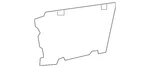 Genuine Audi Lower Air Duct 4K8-121-764-C. Fixed Price $61.64.