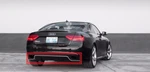 Genuine Audi RS5 10-16 Rear Bumper Diffuser Trim Primed 8T0807521EGRU No Duty. Fixed Price $817.10.