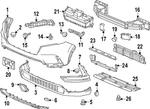 Genuine Honda Radiator Shutter Assembly 71320-3A0-A00. Fixed Price $273.08.