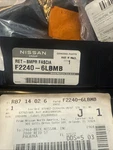 Genuine Nissan Upper Retainer F2240-6LBMB. Fixed Price $70.00.