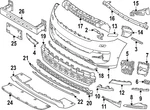 Genuine Land-rover 2023 Range Sport Air Deflector LR169110. Fixed Price $105.29.