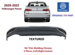 2020-2022 Volkswagen Passat Rear Bumper Lower Valance Air Deflector Textured #4. Fixed Price $140.00.