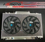 Aluminum Radiator+fans For 91-96 Lexus SC400/TOYOTA Soarer UZZ30/31/32 1UZFE. Fixed Price $163.40.