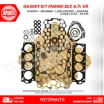 Toyota 2UZ-FE 4.7 Engine Gasket Kit 04111-50410 Land Cruiser LX470 Tundra Oem. Fixed Price $319.00.