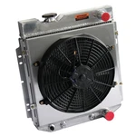 Rows Fit Ford Mustang Comet Falcon 4.3L 4.7LV8 1963-1966 Radiator + Fan Shroud. Fixed Price $165.00.