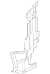 Genuine Audi Air Duct 8W6-121-284-AD. Fixed Price $94.14.
