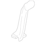 Genuine Mercedes-benz Pipe Piece 221-528-01-09. Fixed Price $34.65.