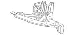 Genuine Mercedes-benz Radiator Support Splash Shield 214-520-31-00. Fixed Price $90.00.