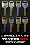1962-1988 Oldsmobile Cutlass Keys By Code Must Have Your. Fixed Price $19.45.