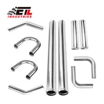 1.5" Aluminum Intercooler Piping Straight & U-bend Elbow Tube 10 Pcs. Fixed Price $79.11.