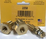 Auto Meter 2258 1/8 Npt Sender Temperature Short Sweep Gauge 3/8" 1/2" Adapter. Fixed Price $28.76.