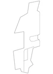 Genuine Toyota Radiator Support Baffle 53293-06200. Fixed Price $108.86.