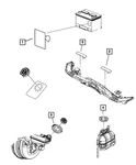 Genuine Mopar Veci Label 47480868AA. Fixed Price $6.86.