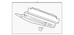 Genuine Gm Upper Radiator Air Baffle 23104167. Fixed Price $51.29.