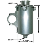 Howe Racing Enterprises Vertical Surge Tank Clamp On 1.75IN. Fixed Price $169.96.