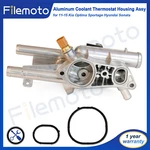 Coolant Thermostat Housing Assy For 11-15 Kia Optima Sportage Hyundai Sonata 2.4. Fixed Price $59.99.