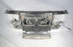 Bmw E46 3-SERIES 4DOOR Front Radiator Support Assembly Air Duct Fan 1999-2005. Fixed Price $325.00.