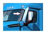2018+ Freightliner Cascadia Window Visor Air/water Deflector Ss Pair Set. Fixed Price $222.67.