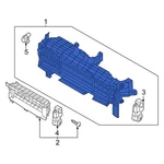 For Kia Sportage 2023-2025 86950CH100 Front Upper Radiator Shutter Assembly. Fixed Price $483.12.