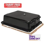 Derale 14204, One Black Steel Trans Pan Fits Gm 700R4/4L60E Performance. Fixed Price $311.64.