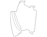 Genuine Volvo Radiator Support Baffle 31353799. Fixed Price $149.40.