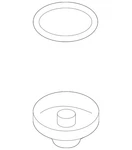 Genuine Volkswagen Cover 038-117-061-C. Fixed Price $70.46.
