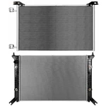 Radiator & Ac Condenser Cooling Kit For 2011-15 Chevrolet Silverado 2500 Hd 6.0L. Fixed Price $172.22.