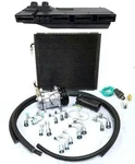 Gearhead Slimline Heat Defrost Air Conditioning Kit Black Louvers + Fittings. Fixed Price $1000.86.