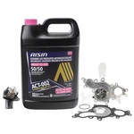Aisin Pink Engine Coolant Water Pump Thermostat Kit For Lexus Gs LC500 Rc V8. Fixed Price $200.95.