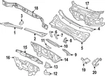 Genuine Volkswagen Support 3CN-806-239. Fixed Price $432.26.