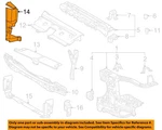 Toyota Oem 24-26 Tacoma Radiator Support-side Air Baffle 16593AK010. Fixed Price $78.16.