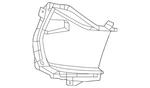Genuine Acura Brake Air Duct 71117-TJB-A20. Fixed Price $43.04.