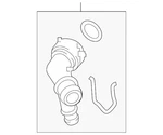 Genuine Audi Lower Coupling 2Q0-122-291-K. Fixed Price $37.66.