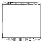 2000-2005 Ford Excursion, 1999-2004 Pickup Superduty Radiator. Fixed Price $290.55.