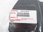 Genuine Oem Toyota 53153-0E050 Passenger Rh Front Air Guide 2020-2025 Highlander. Fixed Price $77.87.