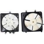 Radiator Cooling Fan W/ A/c Condenser For 2007-2008 Honda Fit Left & Right. Fixed Price $103.30.