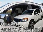 Wind Deflectors Channel For Nissan Armada WA60 2005-2015 4-PCS Rain Guard. Fixed Price $118.10.