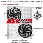 Aluminum Shroud+fan+relay Fit 2010-2012 Dodge Ram 2500 3500 4500,5500 6.7L. Fixed Price $129.00.