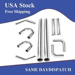 10PCS 2" Inch Diy Aluminum Intercooler Straight U-bend Elbow Tube Pipe Kit. Fixed Price $88.31.