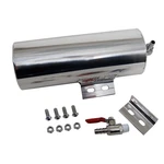 Summit 300101-A, Overflow Tank, Aluminum, Round, 3/8 Barb In-outlet, Each. Fixed Price $86.99.