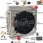 Fit Ford Mustang Falcon Maverick 1969-1973 V8 Radiator Shroud Fan+relay CC339. Fixed Price $144.00.